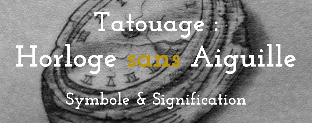 tatouage horloge sans aiguille