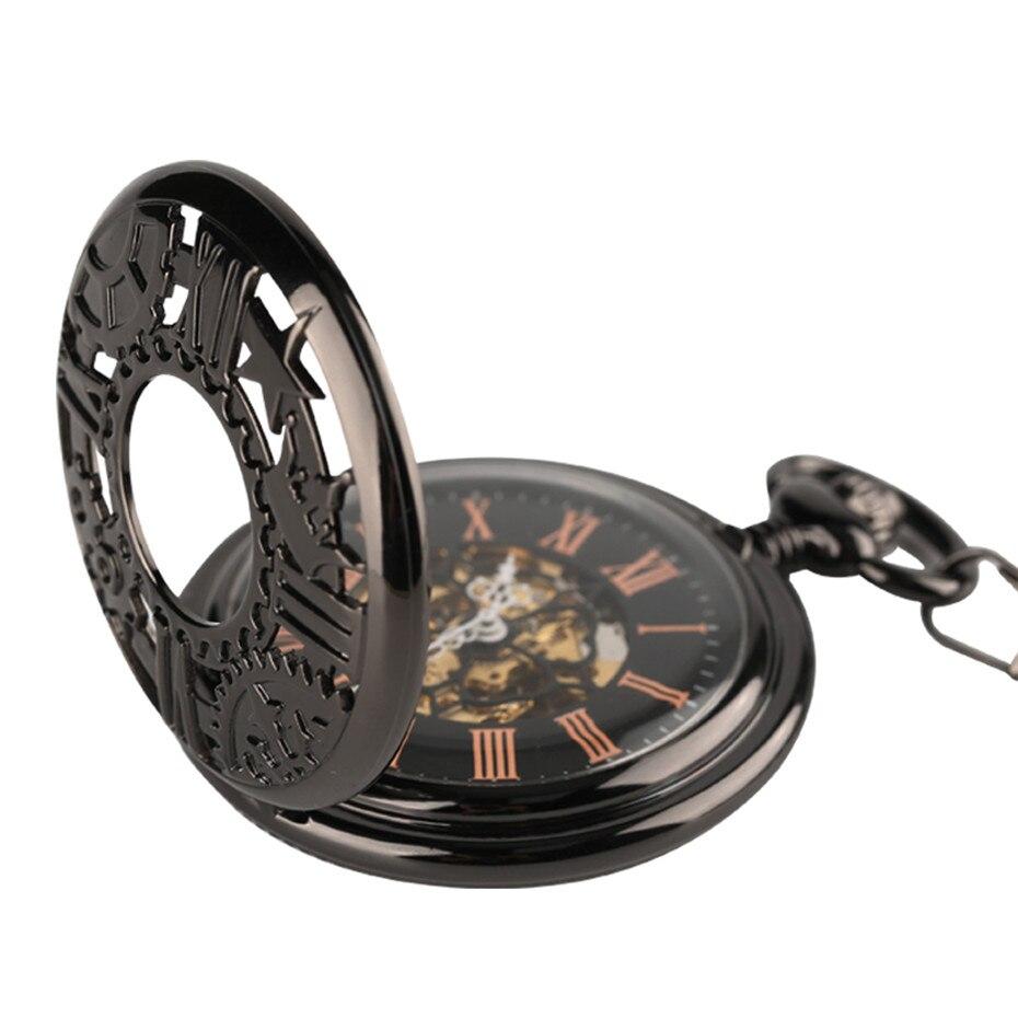 Montre à Gousset Mécanique Steampunk Star - Goussets Béguin - 4